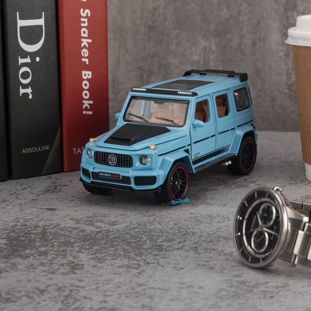 Mô hình xe Mercedes Brabus G800 1:32 Miniauto