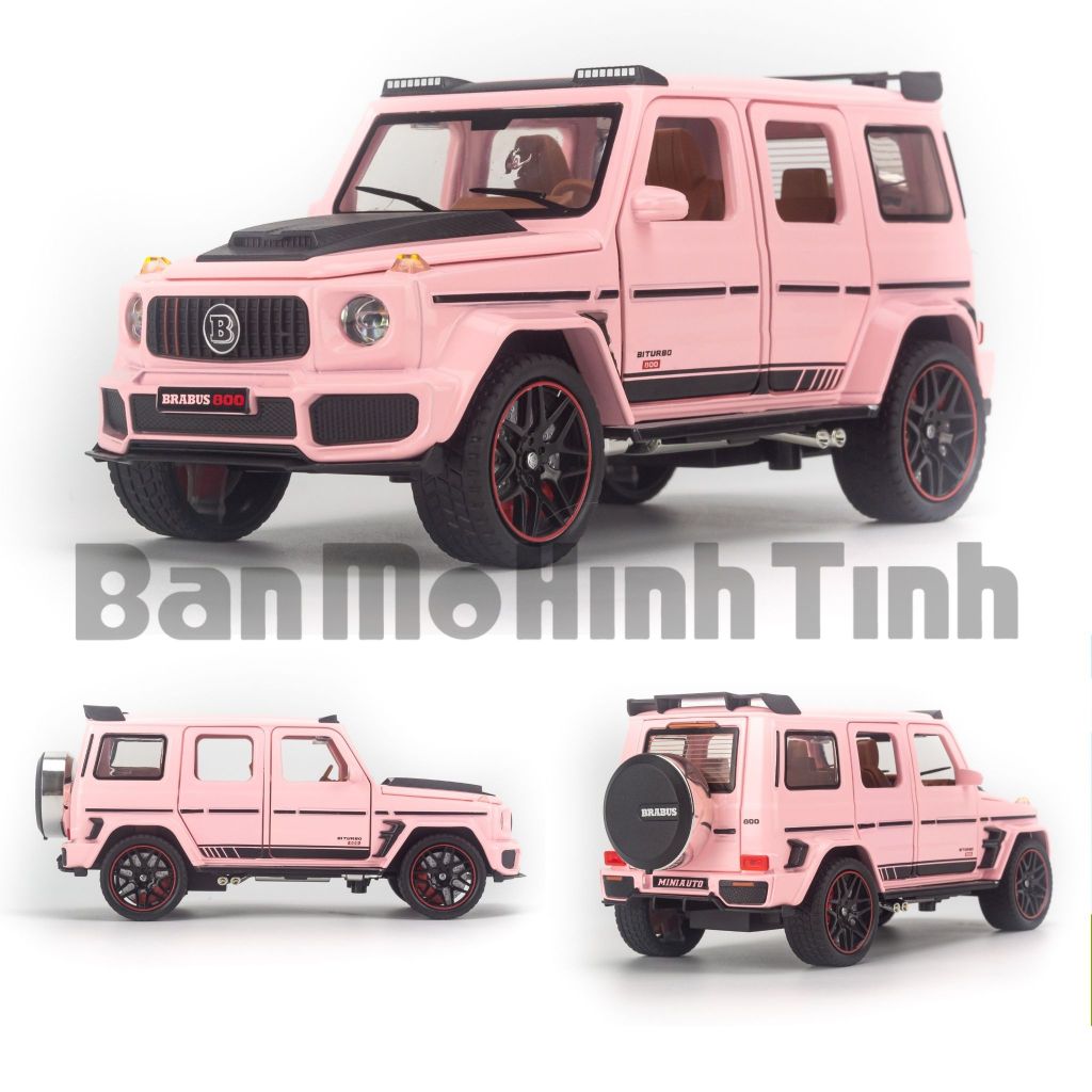 Mô hình xe Mercedes Brabus G800 1:32 Miniauto