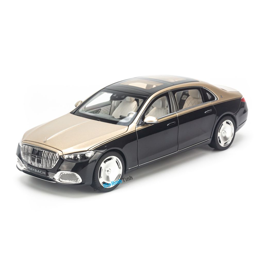 Xe ô tô mô hình Mercedes Benz Maybach S650 S680 tỷ lệ cao cấp 118