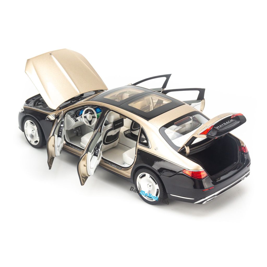 Mô Hình Xe Mercedes Maybach GLS 600 124 Màu Trắng