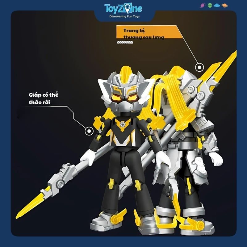 Mô hình đồ chơi Lắp ráp Hero Infinity Armor Version 18 Ma Chao Battle Suit ( Mã Siêu ) Model Kits BLOKEES