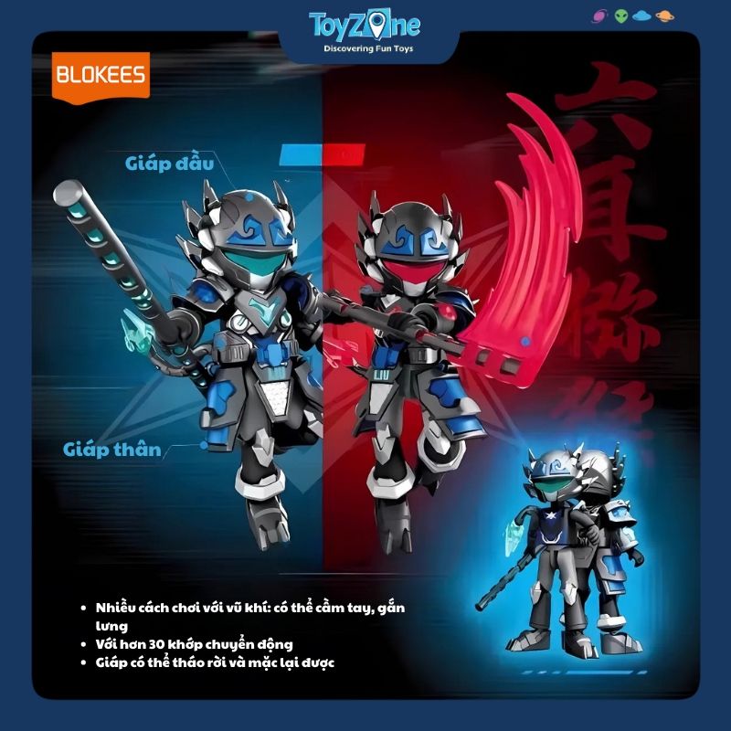 Mô hình đồ chơi Lắp ráp Hero Infinity Armor Version 20 Lục Nhĩ Mỹ Hầu Model Kits BLOKEES