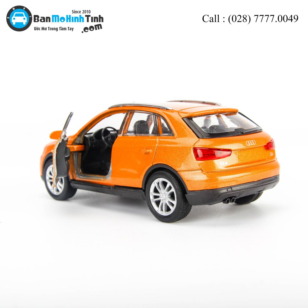 Mô hình xe Audi Q3 1:36 Welly- 43666