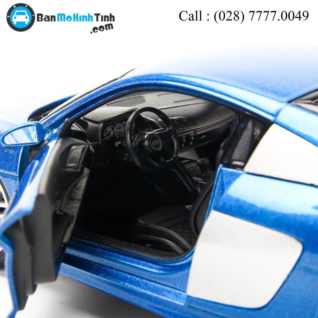 Mô hình xe Audi R8 V10 1:24 Welly