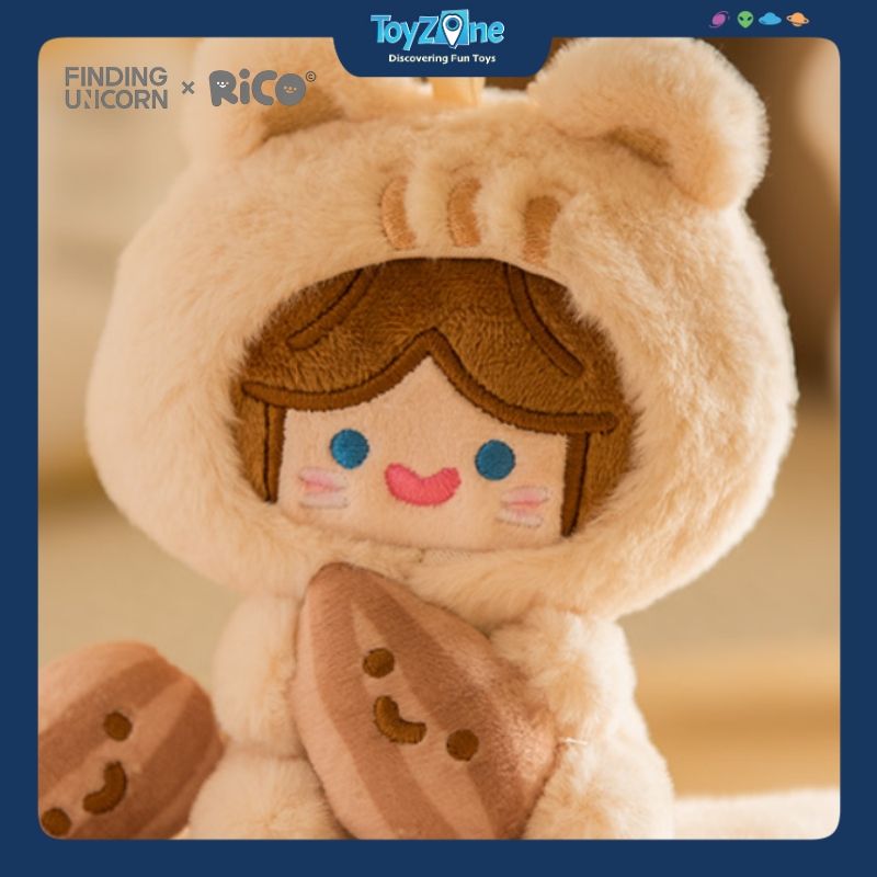  Mô hình Blind box Gấu bông Cell Rico Happy Fluffy FINDING UNICORN 