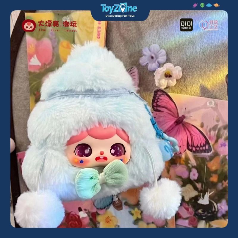  Mô hình Blind box Gấu bông Crie's Poopy Bag THREE BABIES TOY 