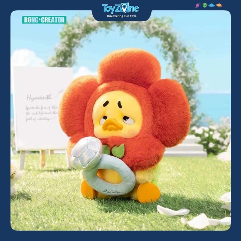 Mô hình Blind box Gấu Bông Max Upset Duck Bloom For U Duck 400% RONGCREATOR