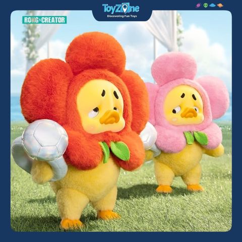 Mô hình Blind box Gấu Bông Max Upset Duck Bloom For U Duck 400% RONGCREATOR