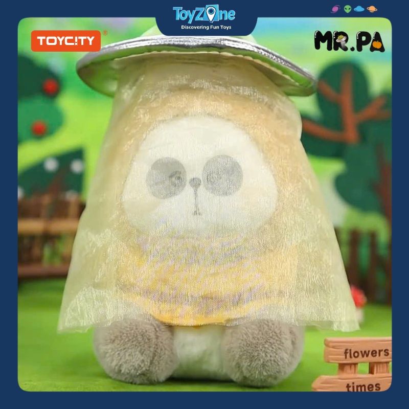 Mô hình Blind box Gấu bông Mr.Pa The Escaped Vegetable ( Rau Củ Chạy Trốn ) TOYCITY