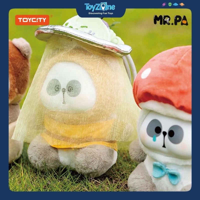 Mô hình Blind box Gấu bông Mr.Pa The Escaped Vegetable ( Rau Củ Chạy Trốn ) TOYCITY