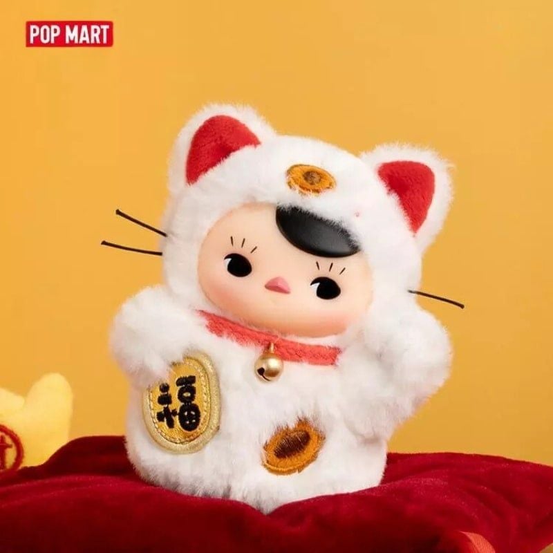 Mô hình Blind box Gấu bông Pucky Roly-Poly Kitty ( Lật Đật Mèo Pucky ) POP MART