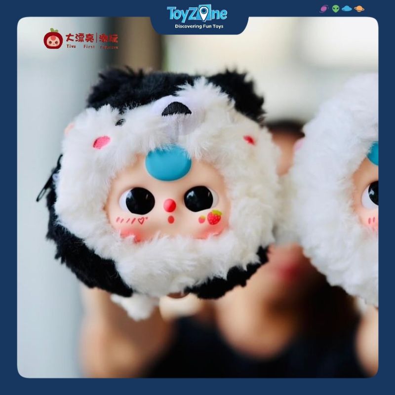 Mô hình Blind box Gấu bông Take Me Out Zipper Bag BABY THREE