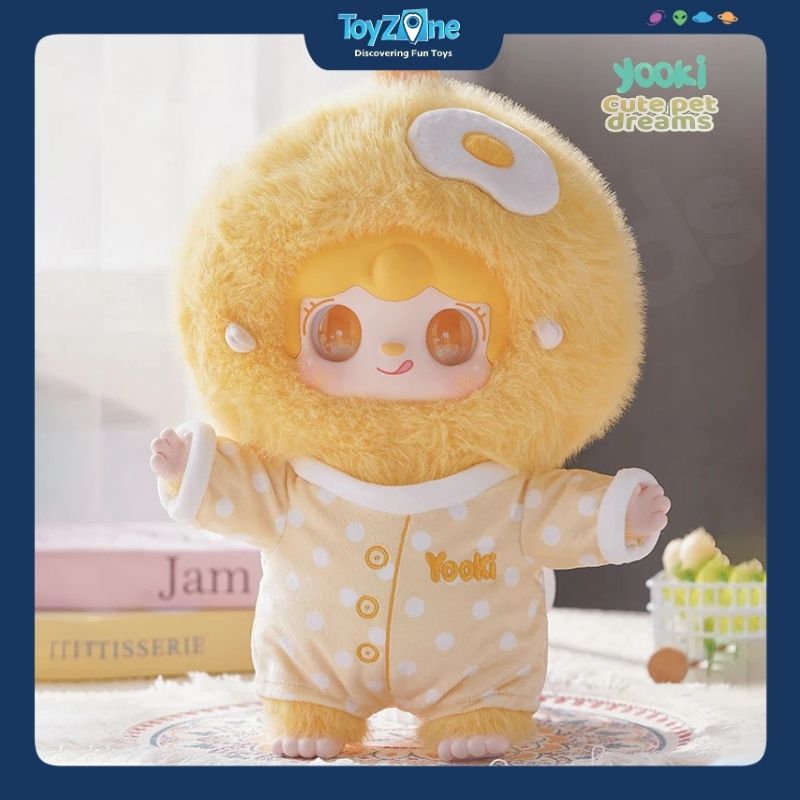 Mô hình Blind box Gấu bông Yooki Cute Pet Dreams 400% ( Giấc Mơ Thú Cưng Dễ Thương ) YALLI STUDIO