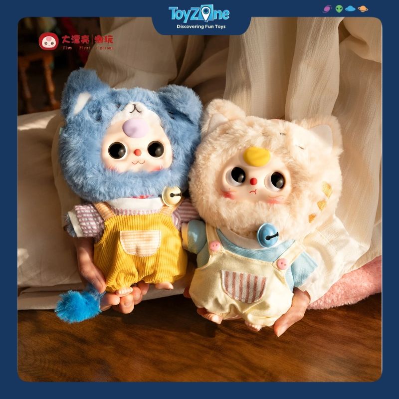 Mô hình Blind box Móc khóa Gấu bông BABY THREE Kitten Wardrobe ( Tủ Quần Áo Mèo Con ) CUREPLANETA