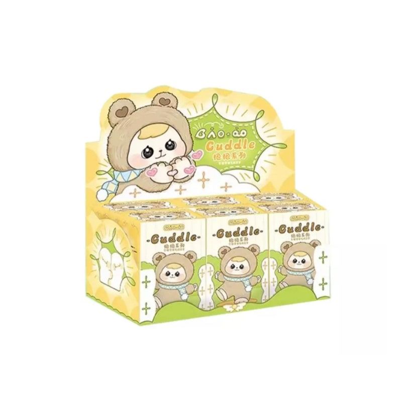 Mô hình Blind box Móc khóa Gấu bông Bao-ao Cuddle Bear ( Chú Gấu Ấm Áp ) CQTOYS