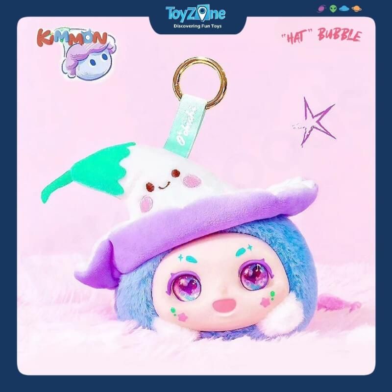 Mô hình Blind box Móc khóa Gấu bông Kimmon Hat Bubble NAYANAYA