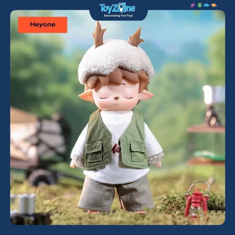 Mô hình Blind box Móc khóa Gấu bông Mimi City Walk ( Đi Dạo Trong Thành Phố ) HEYONE