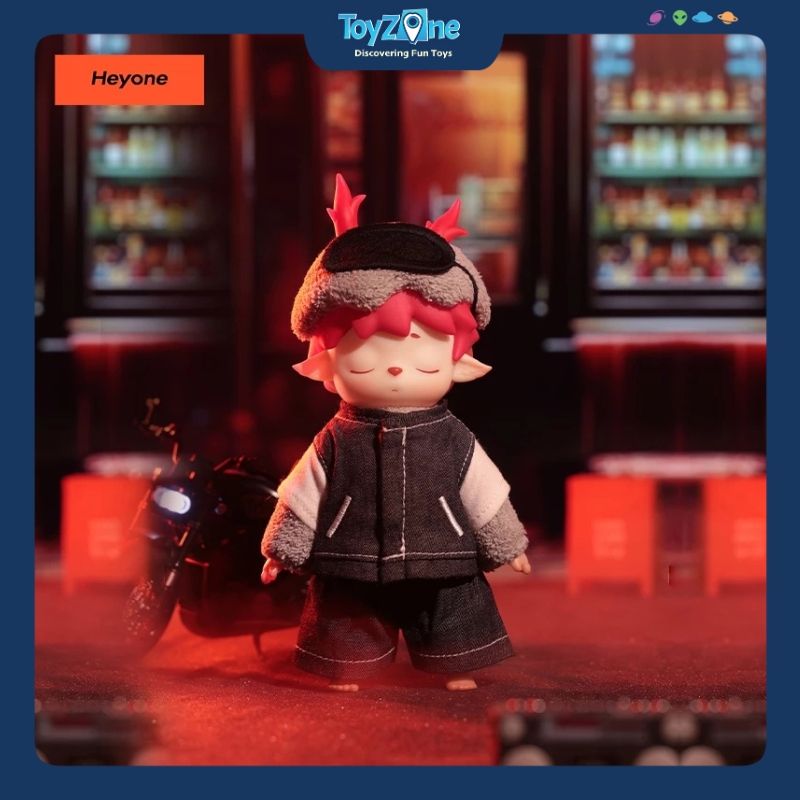 Mô hình Blind box Móc khóa Gấu bông Mimi City Walk ( Đi Dạo Trong Thành Phố ) HEYONE