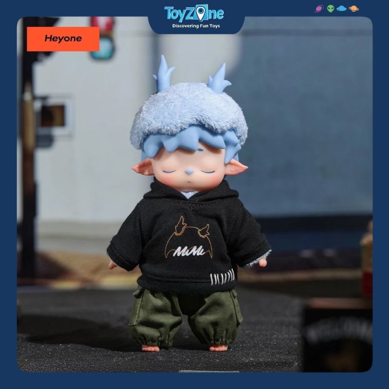 Mô hình Blind box Móc khóa Gấu bông Mimi City Walk ( Đi Dạo Trong Thành Phố ) HEYONE