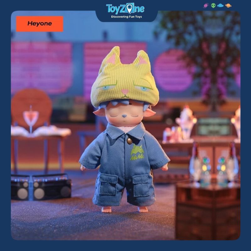 Mô hình Blind box Móc khóa Gấu bông Mimi City Walk ( Đi Dạo Trong Thành Phố ) HEYONE