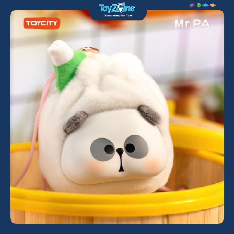 Mô hình Blind Box Móc khoá Gấu bông Mr.Pa What To Eat Today ( Hôm Nay Ăn Gì ) TOYCITY