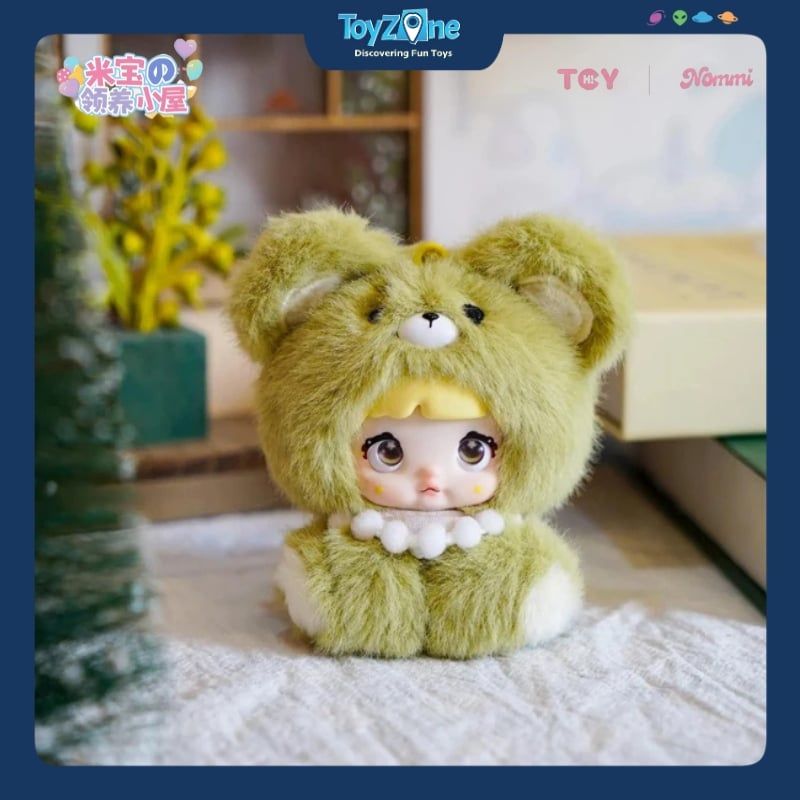 Mô hình Blind box Móc khóa Gấu bông Nommi V4 Mibao Series HITOY