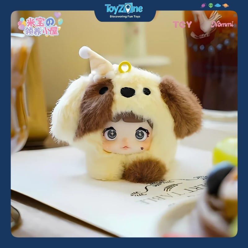 Mô hình Blind box Móc khóa Gấu bông Nommi V4 Mibao Series HITOY