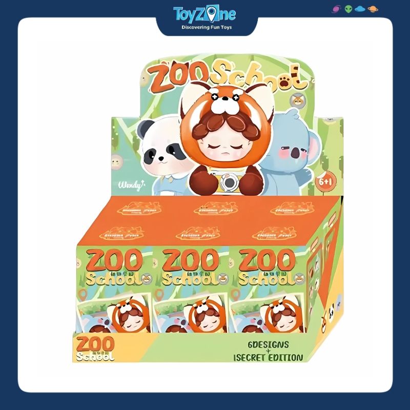  Mô hình Blind box Móc khoá Gấu bông Wendy Zoo School ( Trường Học Sở Thú ) DODO SUGAR 