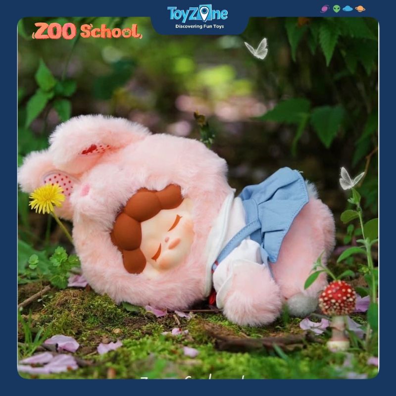  Mô hình Blind box Móc khoá Gấu bông Wendy Zoo School ( Trường Học Sở Thú ) DODO SUGAR 