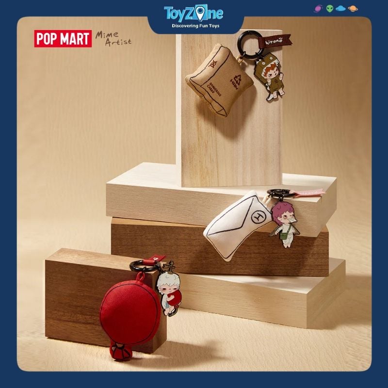 Mô hình Blind box Móc khóa Hirono Mime Series Pendant POP MART