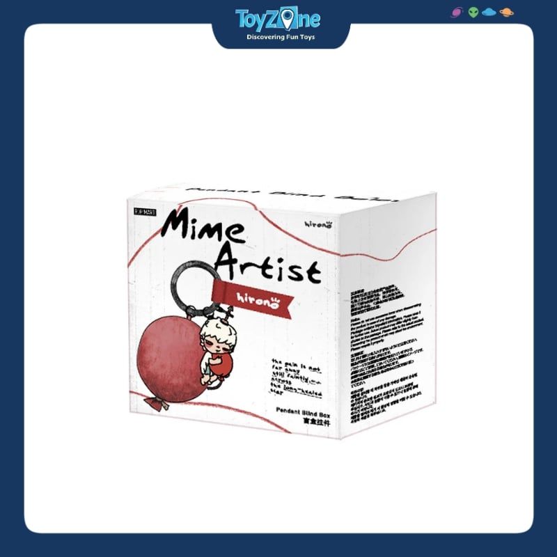 Mô hình Blind box Móc khóa Hirono Mime Series Pendant POP MART