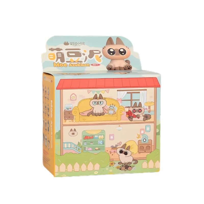 Mô hình Blind box Moe Azukisan Ver 1 Series Mini Bean NOBEKO