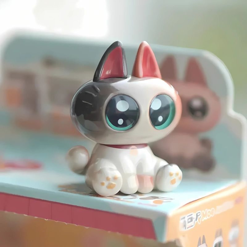 Mô hình Blind box Moe Azukisan Ver 1 Series Mini Bean NOBEKO
