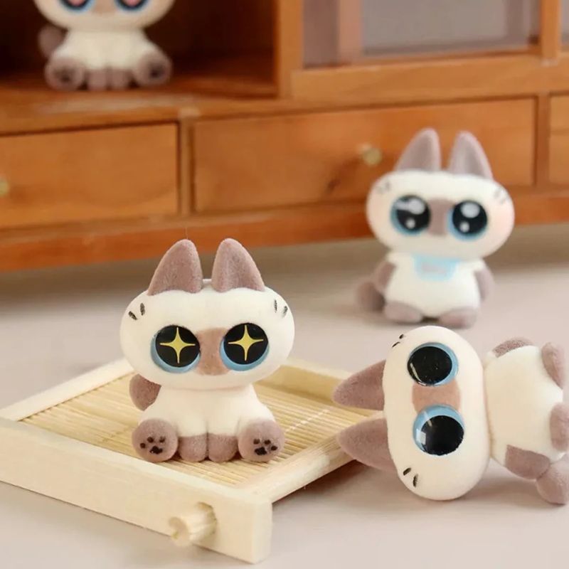 Mô hình Blind box Moe Azukisan Ver 1 Series Mini Bean NOBEKO