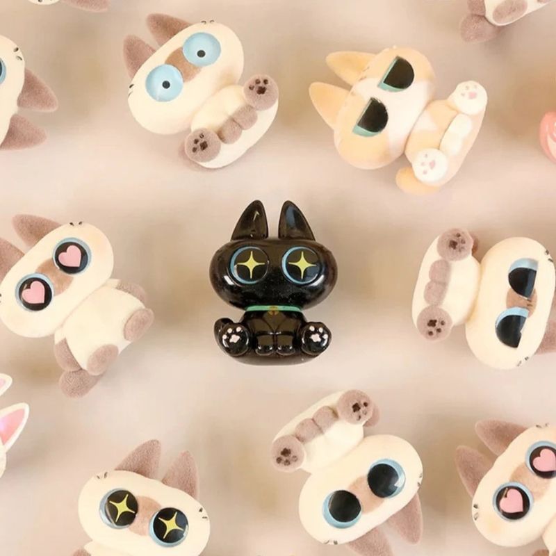 Mô hình Blind box Moe Azukisan Ver 1 Series Mini Bean NOBEKO