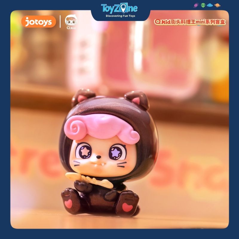 Mô hình đồ chơi Blind box QKid Street Snack ( Ăn Vặt Đường Phố ) JOTOYS
