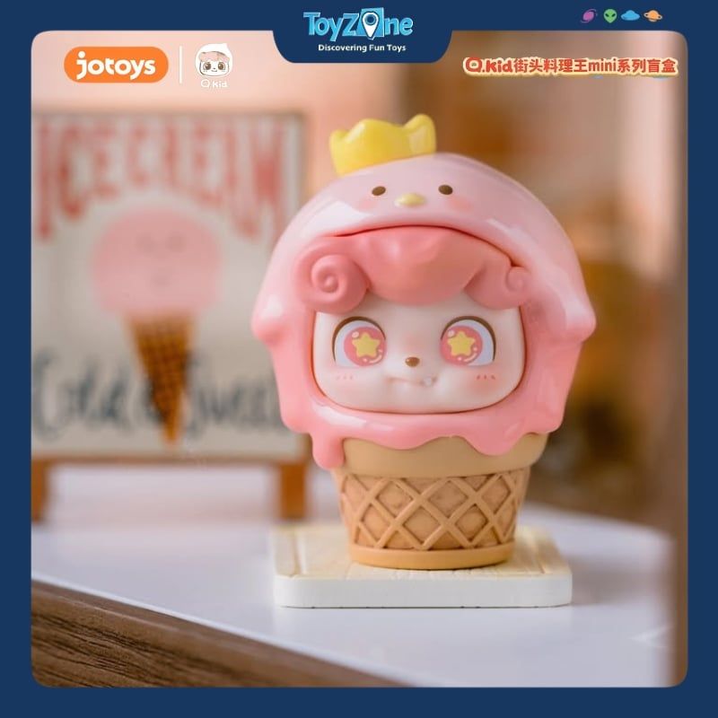 Mô hình đồ chơi Blind box QKid Street Snack ( Ăn Vặt Đường Phố ) JOTOYS