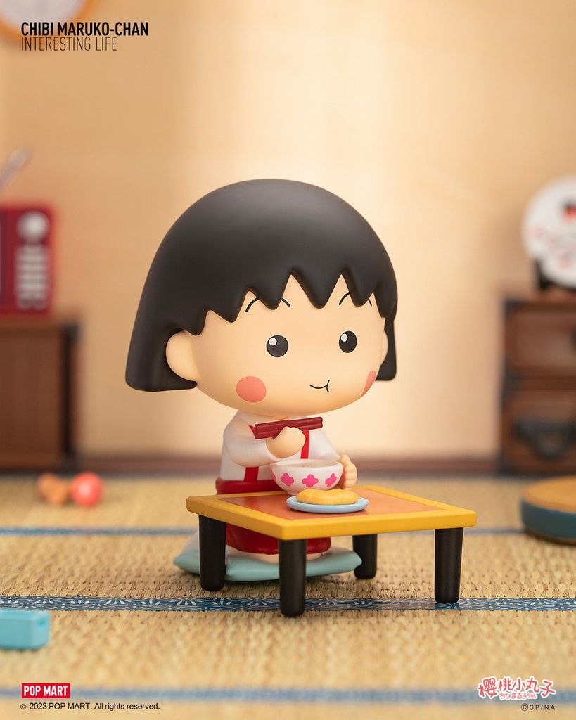  Mô hình đồ chơi Blind box Chibi Maruko-chan's Interesting Life Series POP MART 