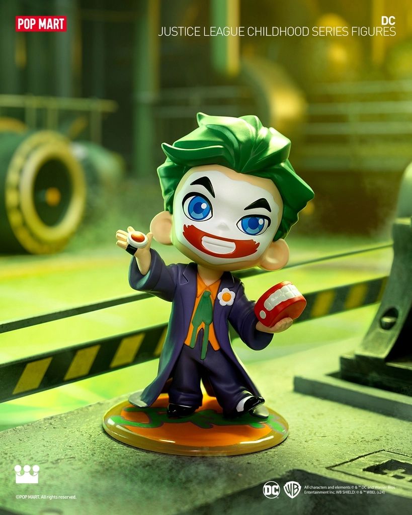  Mô hình đồ chơi Blind box DC Justice League Childhood Series Figures POP MART 