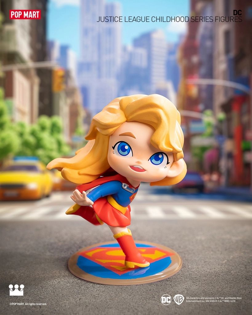  Mô hình đồ chơi Blind box DC Justice League Childhood Series Figures POP MART 
