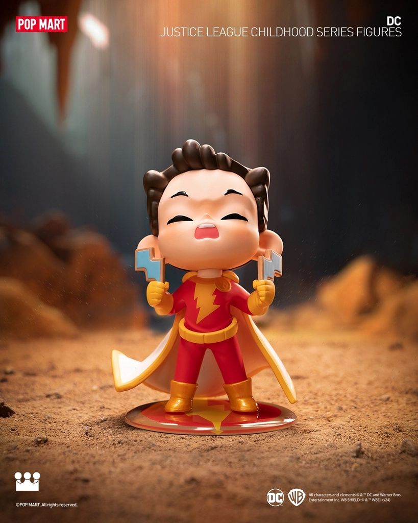  Mô hình đồ chơi Blind box DC Justice League Childhood Series Figures POP MART 