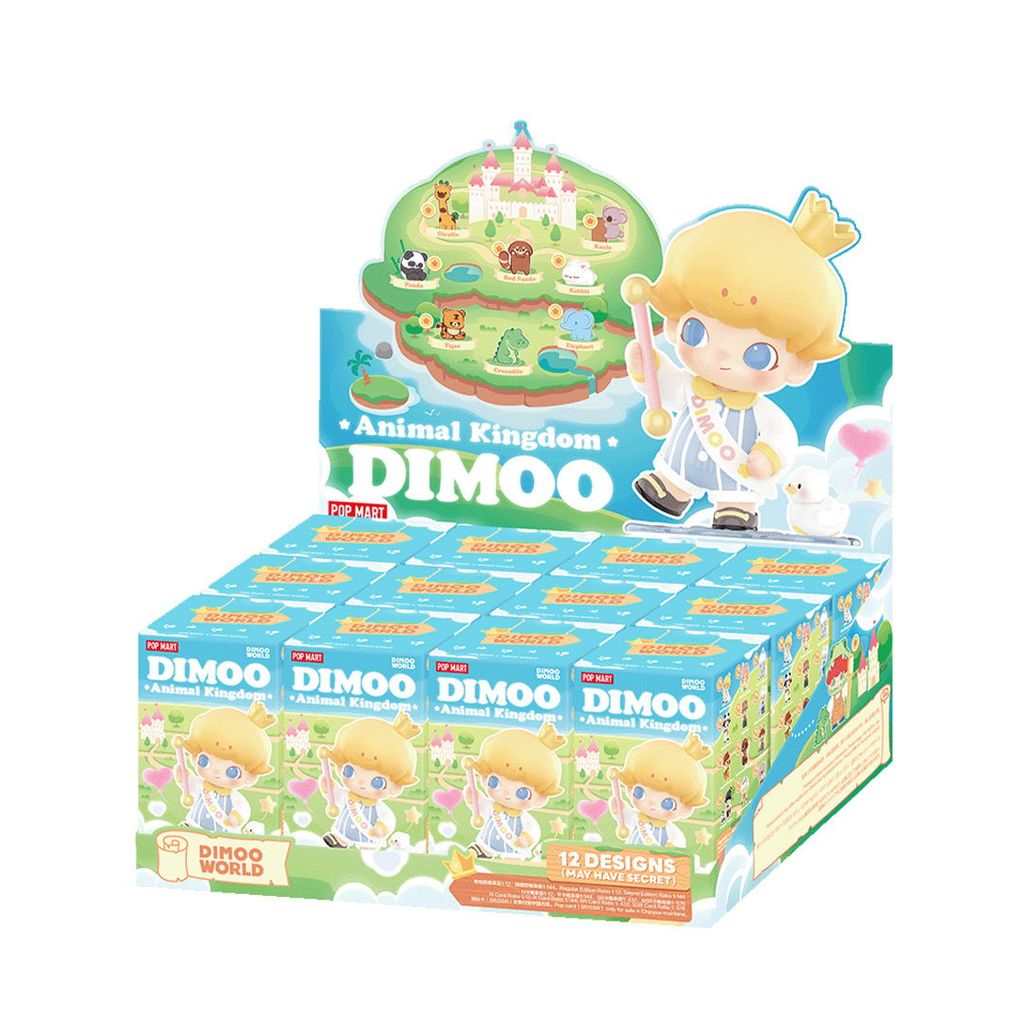 Mô hình đồ chơi Blind box Dimoo Animal Kingdom ( Dimoo Thế Giới Động Vật ) POP MART