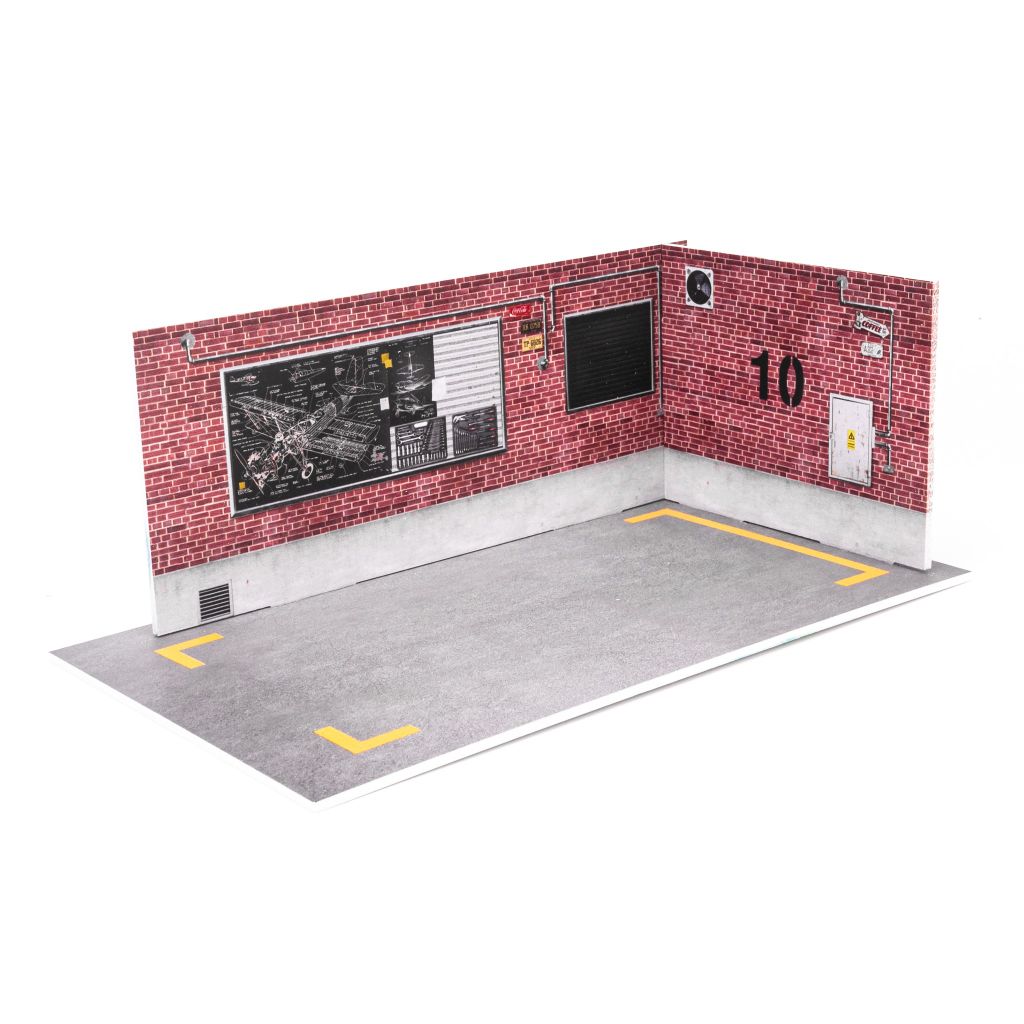 Mô hình Diorama Hầm Xe 1:24 No 10 Red