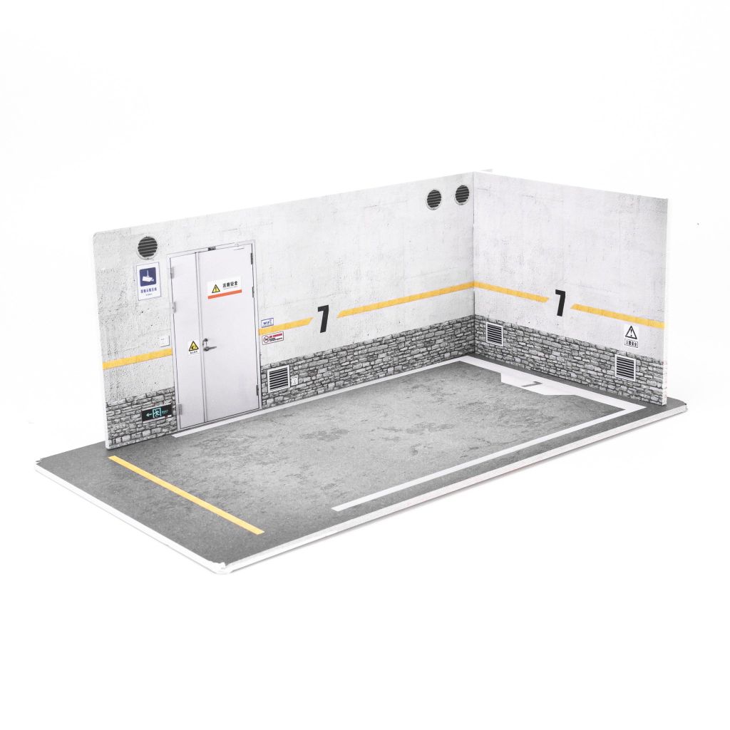 Mô hình Diorama Hầm Xe 1:24 No 7 Grey