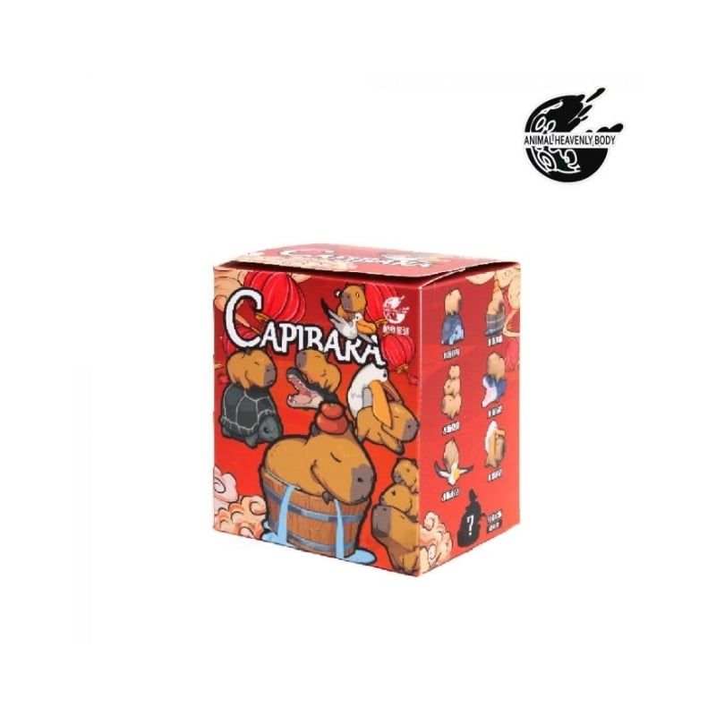 Mô hình đồ chơi Blind Box Capybara Series ANIMAL HEAVENLY BODY