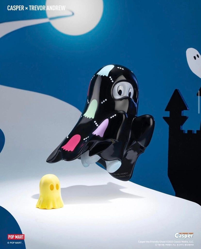 Mô hình đồ chơi Blind box Casper × Trevor Andrew (Con Ma Thân Thiện) - POP MART