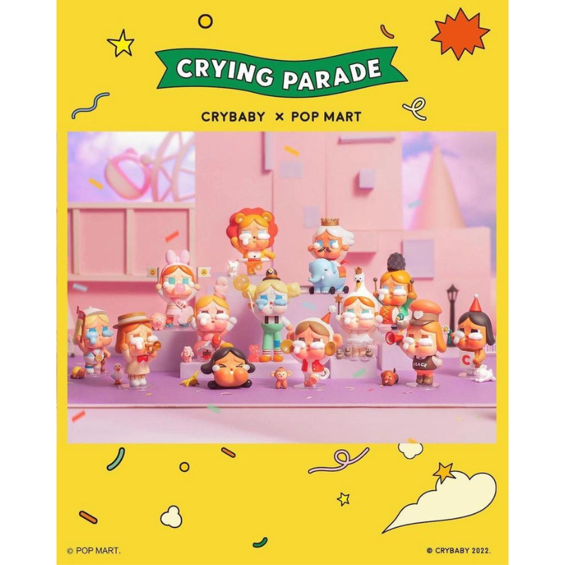 Mô hình đồ chơi Blind box Cry Baby Crying Parade Series (Ngày Diễu Hành Cùng Cry Baby) - POP MART