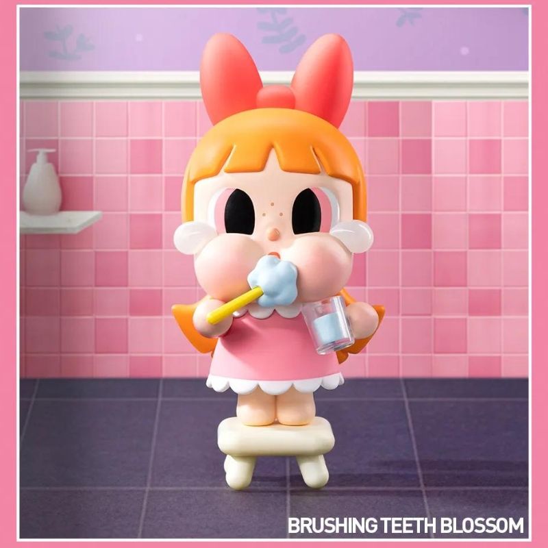 Mô hình đồ chơi Blind Box Crybaby × Powerpuff Girls - POP MART