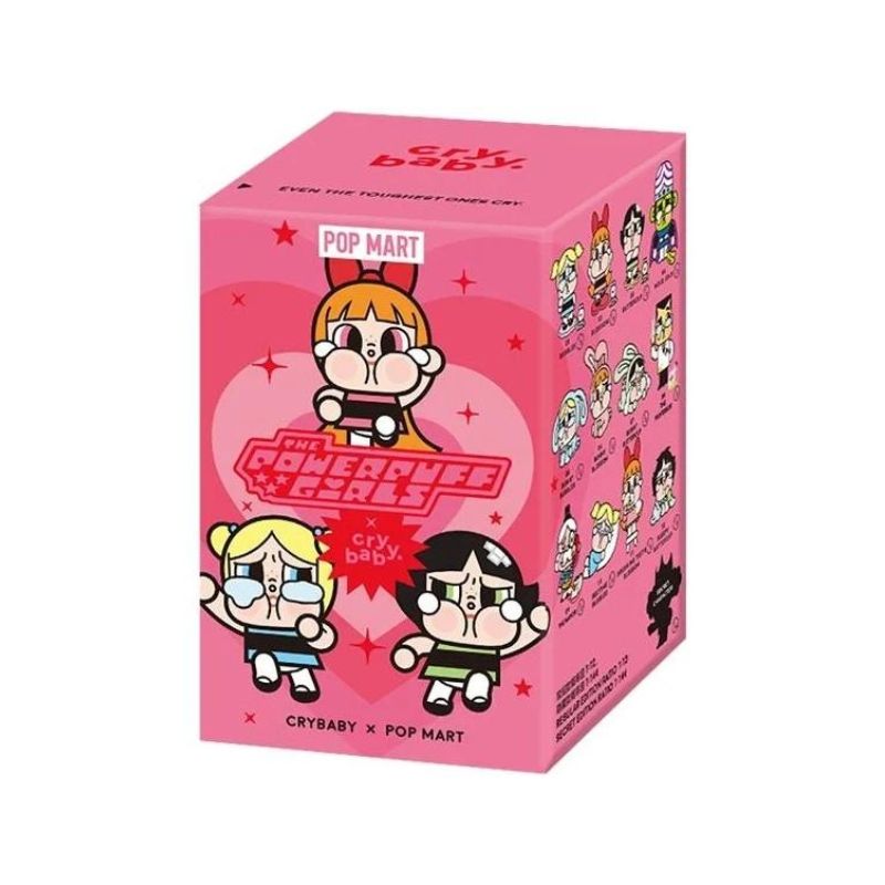 Mô hình đồ chơi Blind Box Crybaby × Powerpuff Girls - POP MART