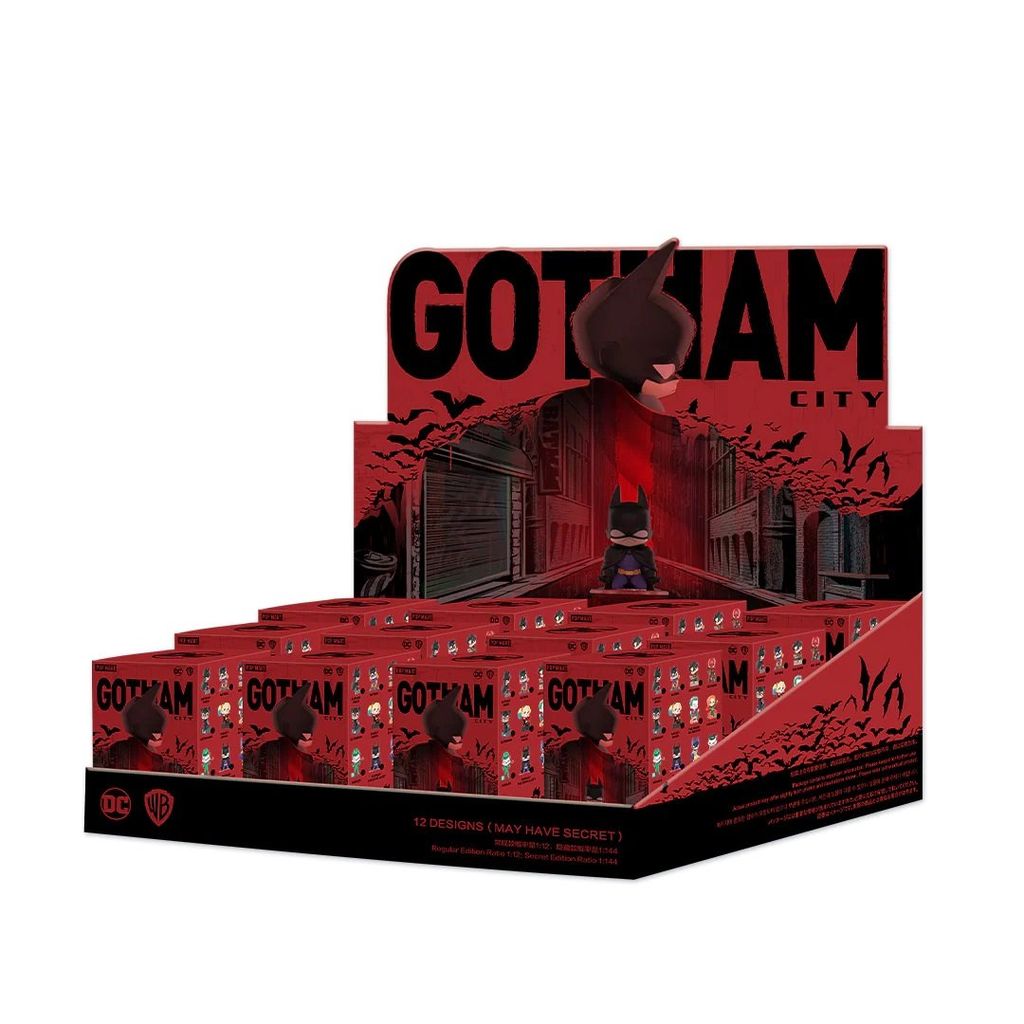 Mô hình đồ chơi Blind box DC Gotham City Series (Thành Phố Gotham DC) POP MART